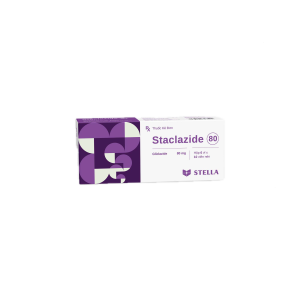 Thuốc trị bệnh tiểu đường Staclazide 80mg (6 vỉ x 10 viên/hộp)