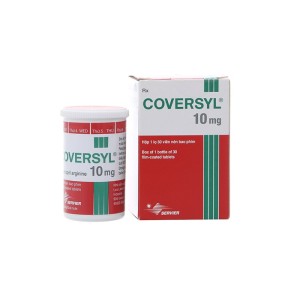 Thuốc điều trị cao huyết áp Coversyl 10mg (30 viên/lọ)