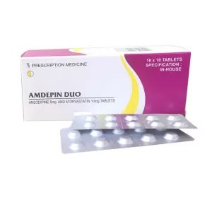 Amdepin Duo (10 vỉ x 10 viên/hộp)