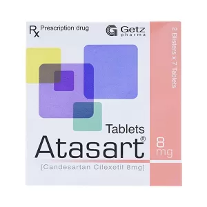 Atasart 8mg (2 vỉ x 7 viên/hộp)