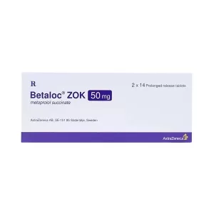 Betaloc Zok 50mg (2 vỉ x 14 viên/hộp)