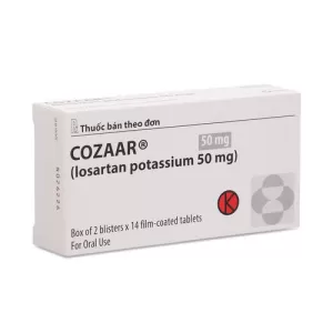 Cozaar 50mg( 2 vỉ x 14 viên/hộp)