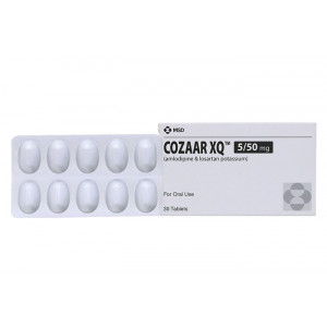 Thuốc trị cao huyết áp Cozazz XQ 5mg/50mg (3 vỉ x 10 viên/hộp)