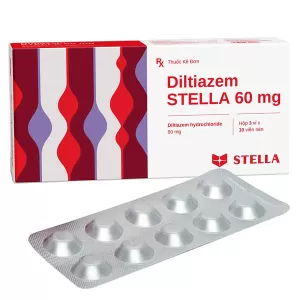 Diltiazem Stella 60mg (3 vỉ x 10 viên/hộp)