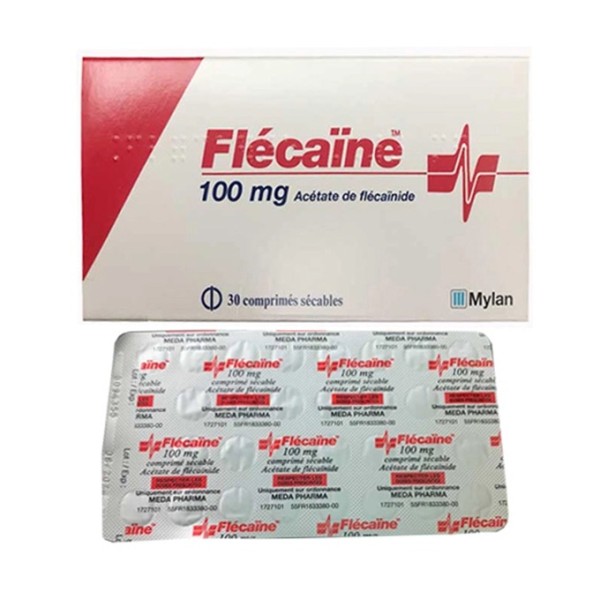 Thuốc phòng và điều trị loạn nhịp tim Flecaine 100mg Mylan (30 viên/hộp)