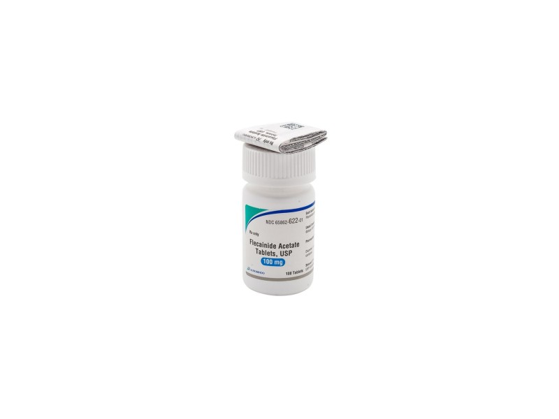 Thuốc phòng và điều trị loạn nhịp tim Flecainide acetate tablets 100mg Aurobindo (100 viên/lọ)