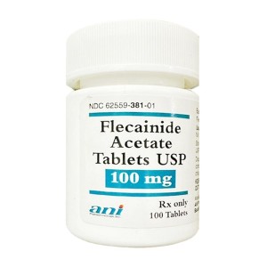 Thuốc phòng và điều trị loạn nhịp tim Flecainide acetate tablets 100mg Ani (100 viên/lọ)