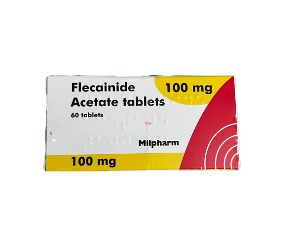 Thuốc phòng và điều trị loạn nhịp tim Flecainide 100mg Milpharm (60 viên/hộp)