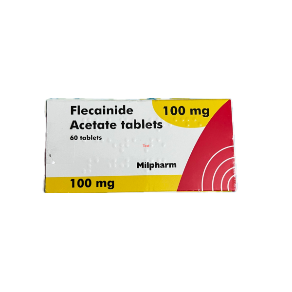 Thuốc phòng và điều trị loạn nhịp tim Flecainide 100mg Milpharm (60 viên/hộp)