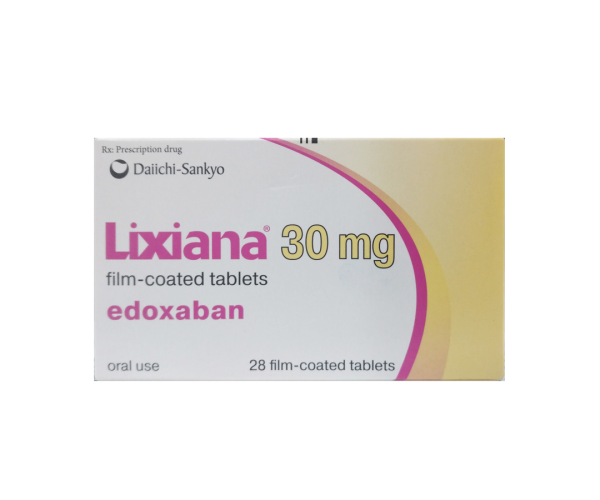 Thuốc chống đông Lixiana 30mg (28 viên/hộp)