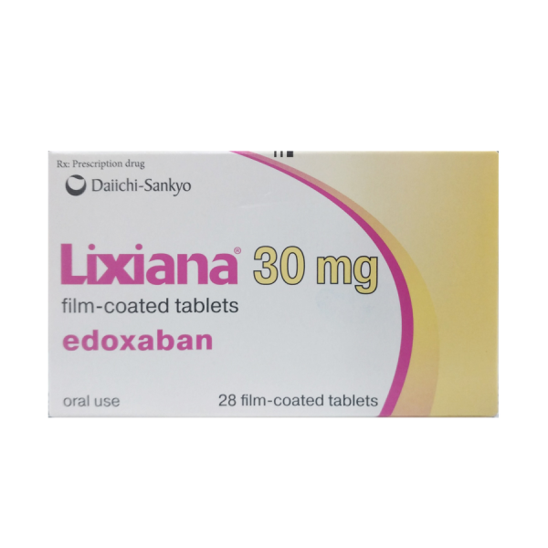 Thuốc chống đông Lixiana 30mg (28 viên/hộp)