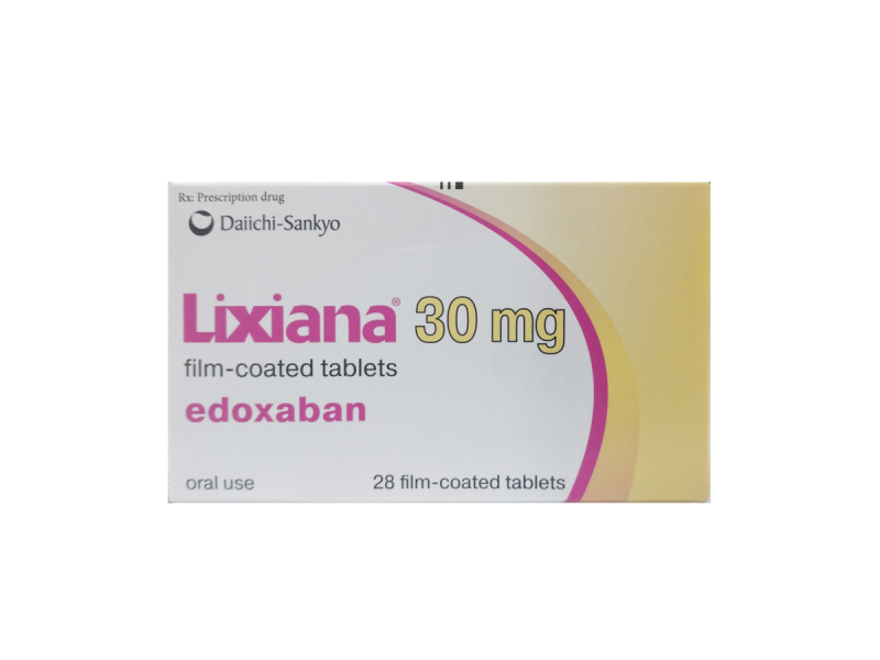 Thuốc chống đông Lixiana 30mg (28 viên/hộp)