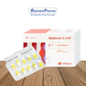 Stadovas 5mg cap (3 vỉ x 10 viên/hộp)