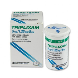 Thuốc trị cao huyết áp Triplixam 5/1.25/5 (30 viên/hộp)