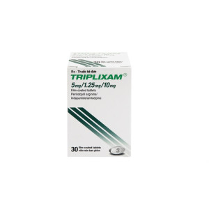 Thuốc trị cao huyết áp Triplixam 5mg/1.25mg/10mg (30 viên/hộp)
