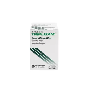 Triplixam 5mg/1.25mg/10mg (30 viên/hộp)