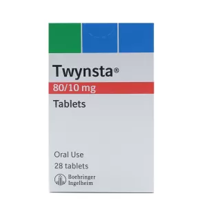 Thuốc điều trị huyết áp Twynsta 80/10mg (4 vỉ x 7 viên/hộp)