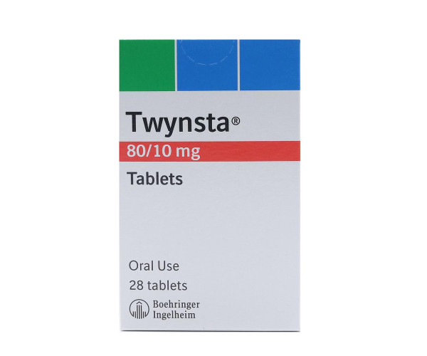 Thuốc điều trị huyết áp Twynsta 80/10mg (4 vỉ x 7 viên/hộp)