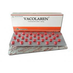 Thuốc trị đau thắt ngực Vacolaren 20mg (2 vỉ x 30 viên/hộp)