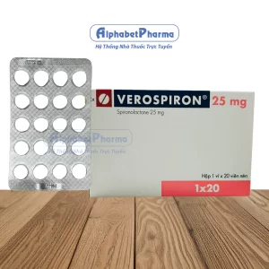 Verospiron 25mg (20 viên/hộp)