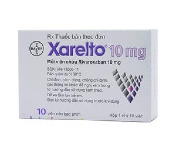 Xarelto 10mg (10 viên/hộp) Thuốc chống đông