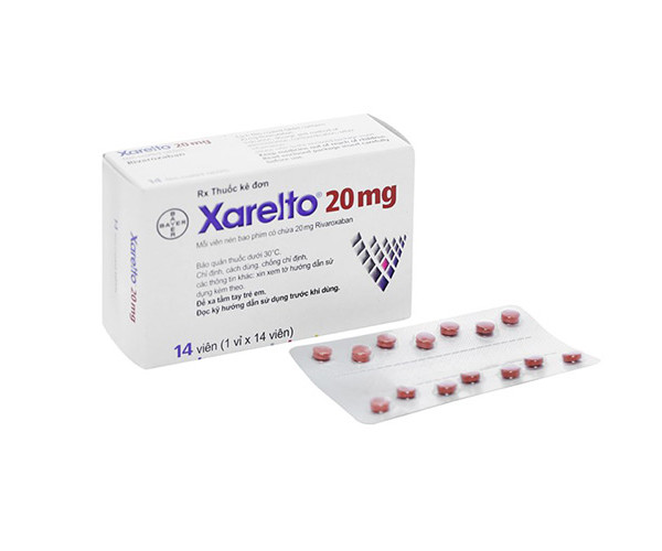 Thuốc chống đông Xarelto 20mg (14 viên/hộp)