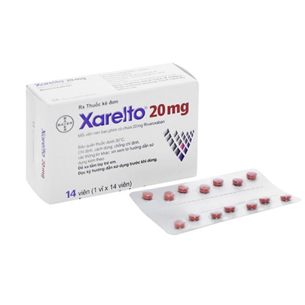 Thuốc chống đông Xarelto 20mg (14 viên/hộp)