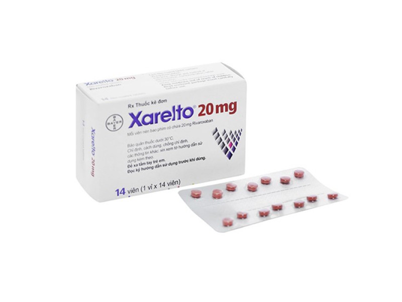 Thuốc chống đông Xarelto 20mg (14 viên/hộp)