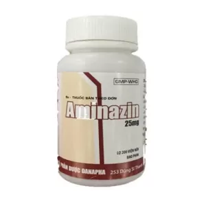 Aminazin 25mg (200 viên/chai)