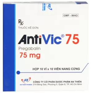 Antivic 75 (10 vỉ x 10 viên/hộp)