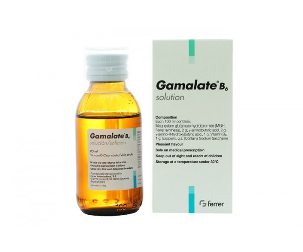 Siro trị suy nhược thần kinh Gamalate B6 (80ml)