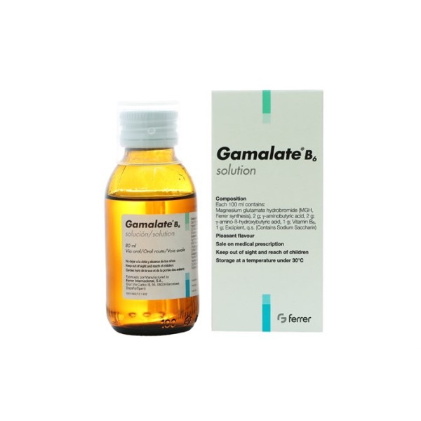 Siro trị suy nhược thần kinh Gamalate B6 (80ml)