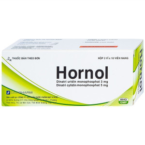 Thuốc trị đau thần kinh, bệnh xương khớp do thần kinh Hornol (3 vỉ x 10 viên/hộp)