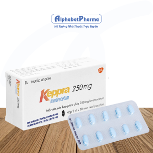 Thuốc điều trị các cơn động kinh cục bộ Keppra 250mg (3 vỉ x 10 viên/hộp)