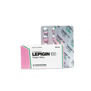 Thuốc điều trị tâm thần phân liệt Lepigin 100 (10 vỉ x 10 viên/hộp)