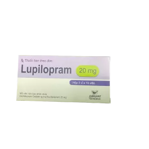 Lupilopram 20mg (3 vỉ x 10 viên/hộp)