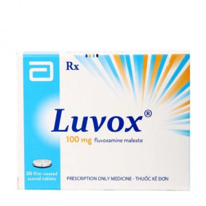 Thuốc điều trị trầm cảm Luvox 100mg (2 vỉ x 15 viên/hộp)