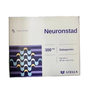 Neuronstad 300mg (10 vỉ x 10 viên/hộp)