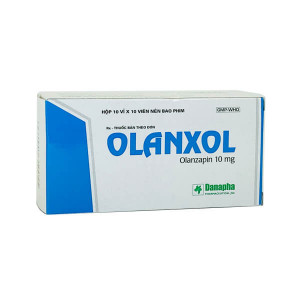 Thuốc trị động kinh Olanxol 10mg (10 vỉ x 10 viên/hộp)