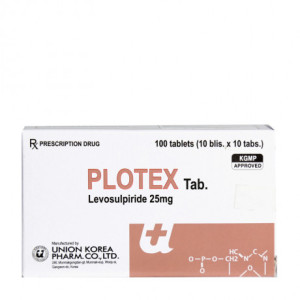 Thuốc Plotex 25mg (10 vỉ x 10 viên/hộp)