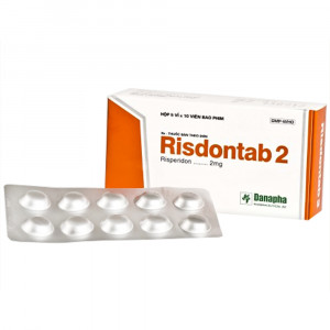 Thuốc điều trị rối loạn hành vi Risdontab 2mg (5 vỉ x 10 viên/hộp)