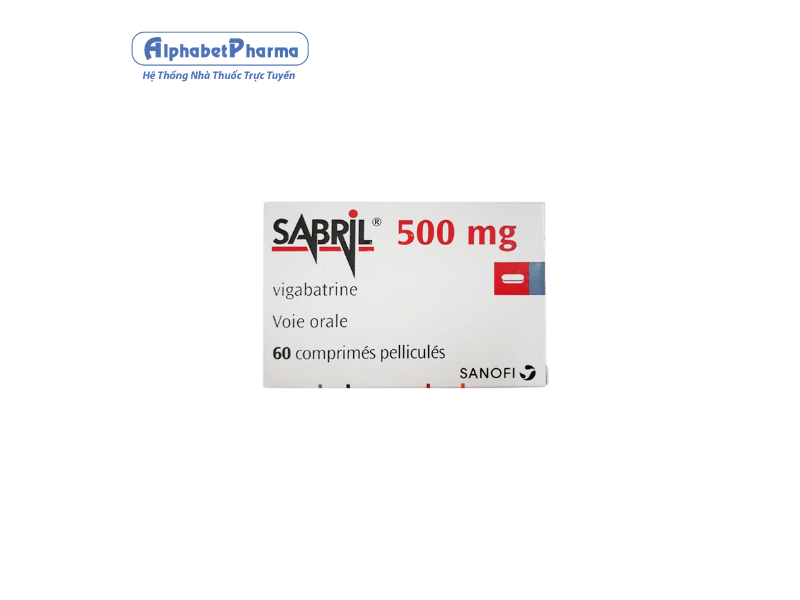 Thuốc trị động kinh Sabril 500mg (60 viên/hộp)