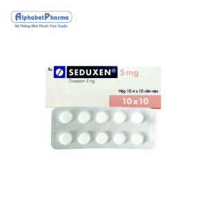 Seduxen 5mg (10 vỉ x 10 viên/hộp)