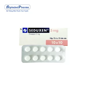 Seduxen 5mg (10 vỉ x 10 viên/hộp)