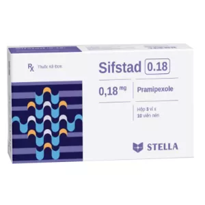 Sifstad 0.18mg (3 vỉ x 10 viên/hộp)