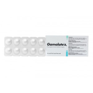 Thuốc trị suy nhược thần kinh Gamalate B6 (2 vỉ x 10 viên/hộp)