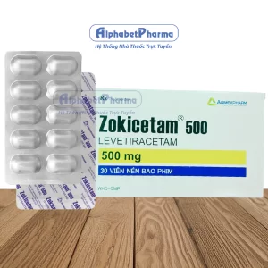 Zokicetam 500mg (3 vỉ x 10 viên/hộp)