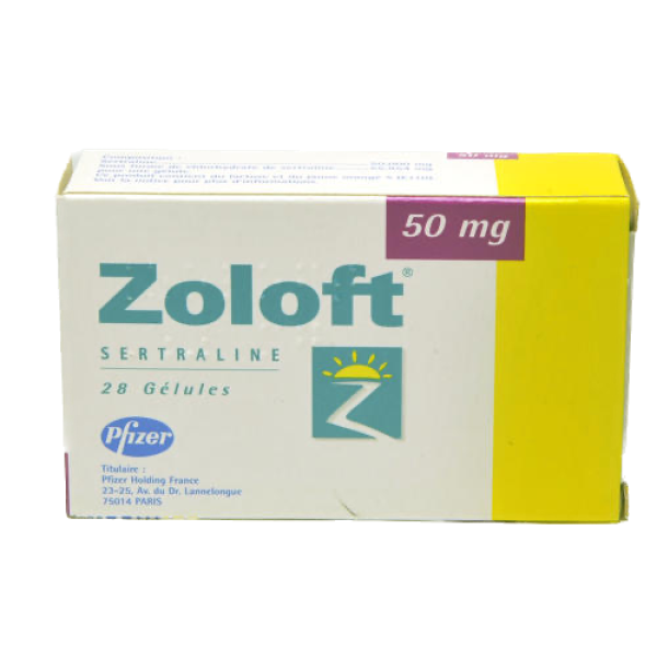 Thuốc chống trầm cảm Zoloft 50mg (28 viên/hộp)