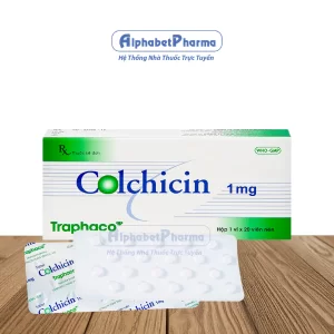 Colchicin Traphaco 1mg (20 viên/hộp)