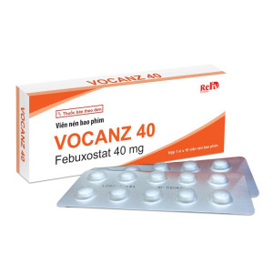 Thuốc trị gout Vocanz 40mg (10 viên/hộp)